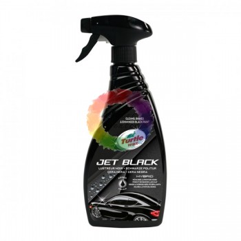 Черный полироль для авто Turtle Wax HYBRID JET BLACK Триггер 500 м