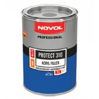 Акриловый грунт для авто Novol PROTECT 310  4+1, серый, 1 л (без отвердителя)