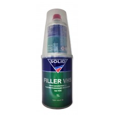 Акриловый грунт наполнитель SOLID FILLER VHS 4+1, белый, 1 л + 0.25 л